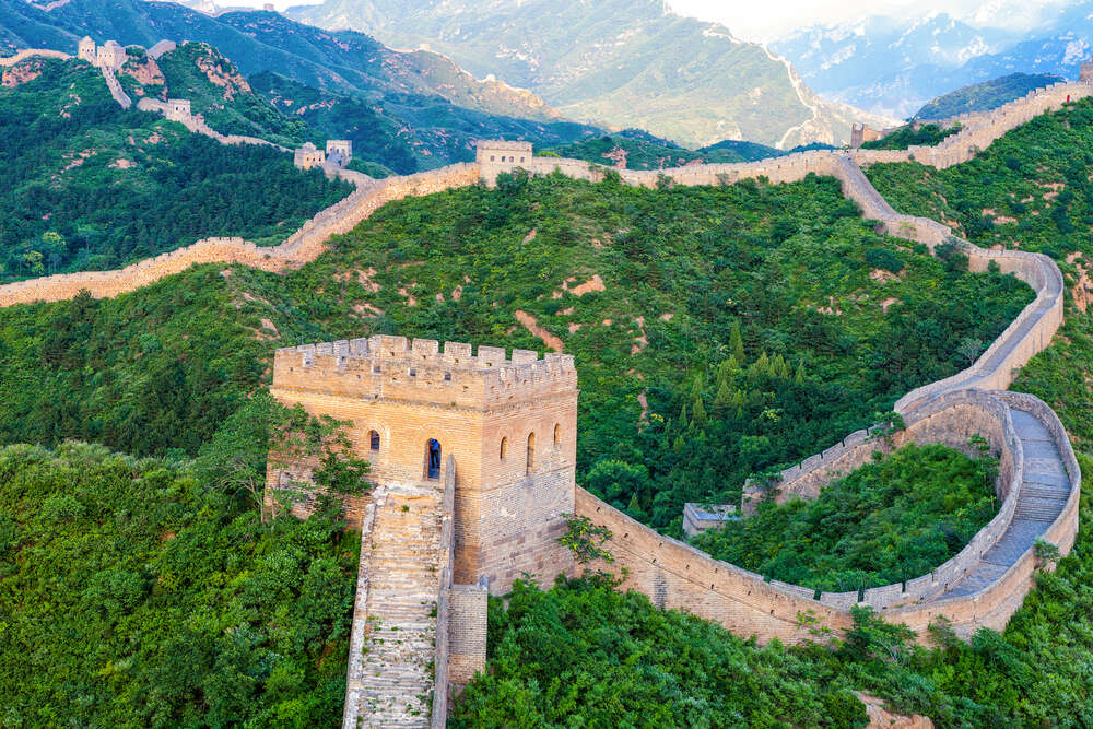 china wall length
