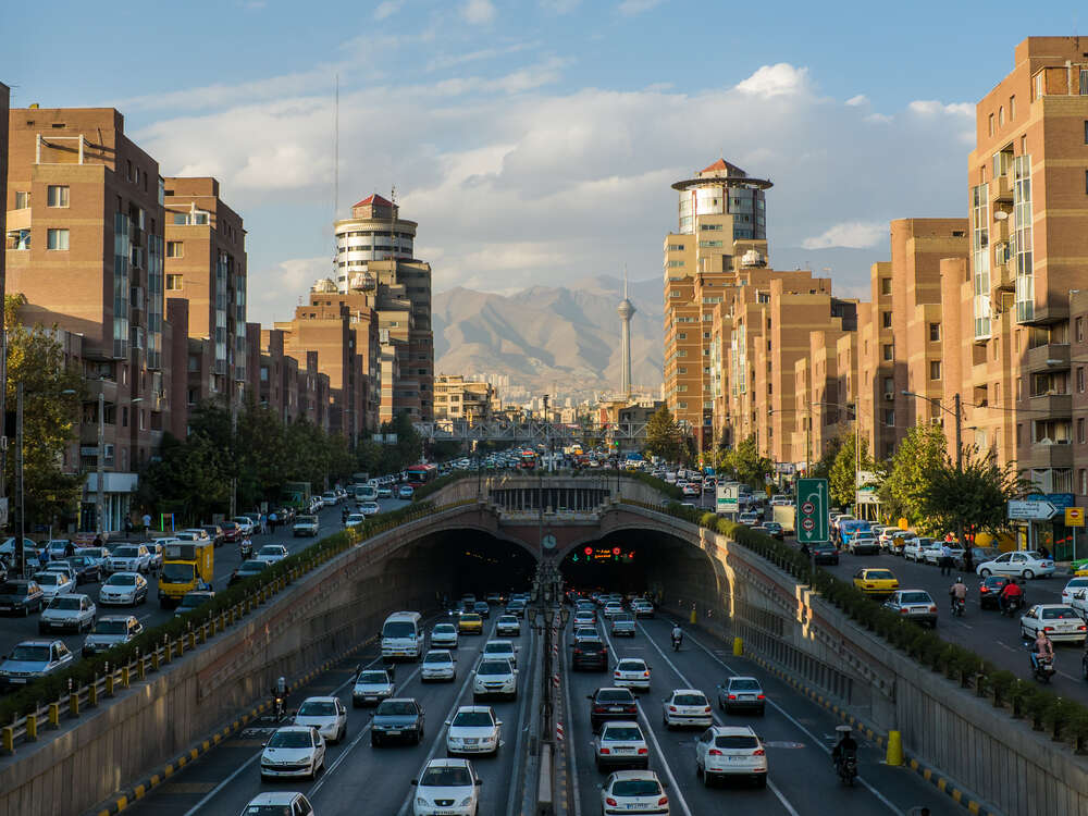 iran roads