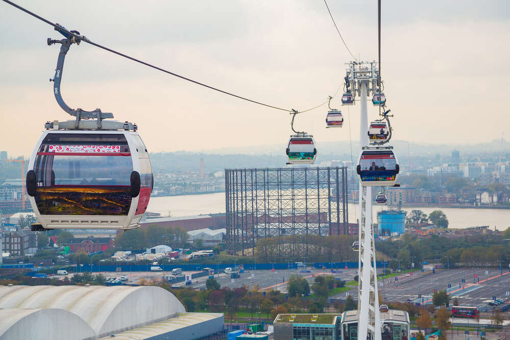 cable car over the Thames